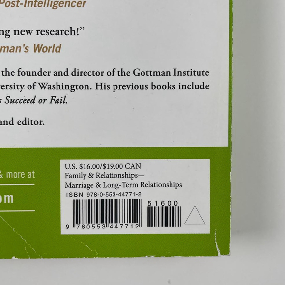 ๐ 3/$25 The Seven Principles for Making Marriage Work by John M. Gottman Ph.D - Picture 3 of 7